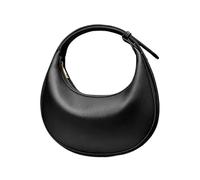 Bolsa de hombro de poliuretano de alta gama, a la moda, ajustable, para mujer, para viajes, cruzada, con media luna, A1, 31.0*9.0*29.0