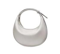 Bolsa de hombro de poliuretano de alta gama, a la moda, ajustable, para mujer, para viajes, cruzada, con media luna, a8, 31.0*9.0*29.0