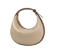 Bolsa de hombro de poliuretano de alta gama, a la moda, ajustable, para mujer, para viajes, cruzada, con media luna, A11, 31.0*9.0*29.0