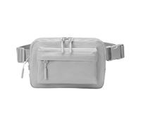 Bolsa de hombro genérica ajustable para hombres y mujeres | Versatile Chest Daypack | Impermeable Nylon Bag con 4 bolsillos con cremallera | Fashionable Sling Bag Perfect For Traveling, Hiking,