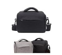 Bolsa de hombro impermeable para cámara Panasonic Lumix DC S5, Black, Bolso de hombro de viaje