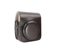 Bolsa de hombro para cámara, funda protectora de piel sintética, para cámaras pequeñas 90 con correa ajustable extraíble, Negro 120led