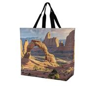Bolsa De Hombro Para La Compra Parque Nacional De Los Arcos Bolsa De La Compra Multiusos Shopping Bag Reutilizable Bolsas Tote Bag Para Viaje Regalo Útil Trabajar