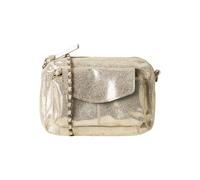 PIECES Pcnaina Leather Cross Body FC Noos, Bolso Bandolera Mujeres, Color Dorado/AOP: Snow, Talla única