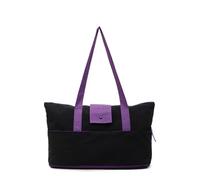 Bolsa de hombro plegable ligera e impermeable, diseño ampliable para gimnasio, viajes, deportes, almacenamiento de equipos, bolso de mano Oxford, bolsa compacta de almacenamiento de viaje, Black, Mass