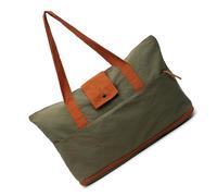 Bolsa de hombro plegable ligera e impermeable, diseño ampliable para gimnasio, viajes, deportes, almacenamiento de equipos, bolso de mano Oxford, bolsa compacta de almacenamiento de viaje, Green, Mass