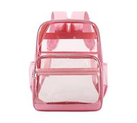 Bolsa de hombro transparente ligera perfecta para estadios y conciertos. Esta mochila de PVC es un gran compañero para senderismo y salidas informales, combina funcionalidad mochila de hombro con
