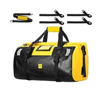 Bolsa de Impermeable | Mochila Seca Impermeable de 40 L, Tiras Reflectantes, Equipaje de Viaje al Aire Libre, Bolsas de sillín versátiles para Viajes, Camping, Kayak, Amarillo, Refer to