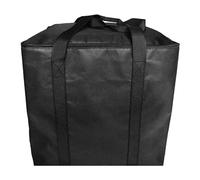 Bolsa de inodoro para camping, bolsa de almacenamiento de tela Oxford con cremallera de 5.3 galones, bolsa protectora plegable para viajes, bolsa de inodoro multifuncional para picnics, atributo