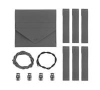 Bolsa de inserción médica con cuerdas elásticas, kits de primeros auxilios tácticos para exteriores, Color gris