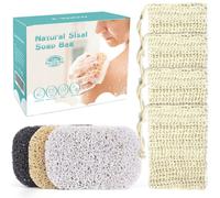 Bolsa de jabn de ahorro de jabn de jabn E-SAK Cuerpo de jabn para jabn de la barra o jabn Sponge Exfoliator Exfoliator para bao o ducha 4