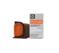 Bolsa de jabn de depuracin tctica de Duke Cannon - Higiene de ducha de paracord 550 de grado militar de grado militar de EE. UU.