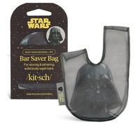 Bolsa de jabn Kitsch x Star Wars Darth Vader - Jabonera de malla patentada para jabn corporal - Prolonga su uso y evita que se empape - Bolsa d