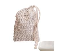 Bolsa de jabón de malla, barras de saqueo de jabón, mangas de jabón de malla natural, esponjas para la ducha, puerta del baño, funda delicada para espuma y secado
