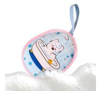 Bolsa De Jabón Malla Fina Con Cordón Exfoliante Corporal | Bolsa Para Jabón En Barra Red Espumante Para Ducha Para espalda, brazos, piernas, cuello y hombros con limpieza espumosa en