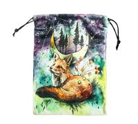 Bolsa De Joyería con Cordón - Bolsa De Tarot, Bolsa Oracle Card Oracle Bag & Tarot Deck | Pouch De Almacenamiento Terciopelo De 13x18 Cm, Bolsa De Joyería Pequeña para Runas, Dados, Cristales,