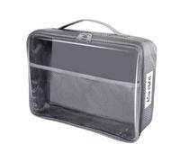 Bolsa de juguetes - Organizador de 20,5 x 5,5 cm | PVC transparente impermeable cremallera juguetes - Almacenamiento de juguetes, bloques de construcción, rompecabezas, plastilina | ideal para el