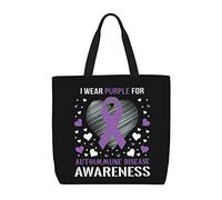 Bolsa De La Compra Concientización Sobre Las Enfermedades Autoinmunes Bolsa De Playa Con Asa Reutilizables Bolsos De Lona De Para Muje, Para De Oficina, Diario, Gimnasio, Escuela