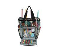 Bolsa de la compra de punto, bolsa de almacenamiento de hilo para agujas de tejer, agujas de ganchillo y accesorios de costura, bolsa de costura DIY para mamá (estilo A)