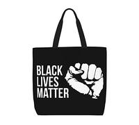 Bolsa De La Compra Las Vidas De Los Negros Son Importantes Bolso De Hombro Para Mujer Multiusos Con Asa Bolsas Para Libros, Para Mujeres, Diario, Trabajo, Escuela
