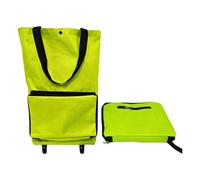 Bolsa de la compra plegable, 30 l Rolling Bag With Handles, Shopping Cart | Bolsa de la compra plegable de doble función, portátil, plegable, de tela Oxford, carrito de compras para supermercado