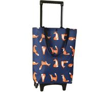 Bolsa De La Compra Plegable con Ruedas Carro de la Compra Plegable del Bolso de la Carretilla con Las Ruedas de ultramarinos Plegables Reutilizables(1-with Buckle)