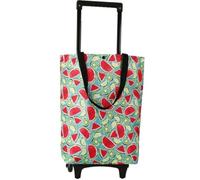 Bolsa De La Compra Plegable con Ruedas Carro de la Compra Plegable del Bolso de la Carretilla con Las Ruedas de ultramarinos Plegables Reutilizables(4-with Buckle)