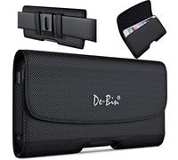 Bolsa de la funda del cinturn de telfono celular de Debin Medium universal - Caso de transporte de nylon con clip de correa: se ajusta a Samsung Ga