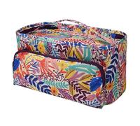 Bolsa de Labores de Punto Bolsa de almacenamiento para lanas, en tela Oxford, ideal para ganchos ganchillo, hilos, agujas y accesorios DIY(Color 2)