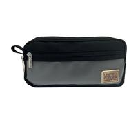 Bolsa de lápiz - Bolsa de lápiz de 9.06x4.61x2.36 pulgadas con cremallera y almacenamiento de papelería de alta capacidad, estuche organizador para organizar, estudiar, transportar manual, privacidad,