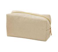 Bolsa de lápiz, Bolsas de Caja de lápiz de Pana estética para Suministros Escolares, Organizador de papelería Grande con Cierre de Cremallera, Bolsa de Pluma multipropósito para Maestro de Colegio en