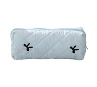 Bolsa de lápiz elegante, organizador de bolígrafo multi-compatibilidad, espaciosa bolsa estacionaria, cierre seguro de cremallera, compacto y liviano, 8.07x2.56x3.35 pulgadas, para uso de estudiantes