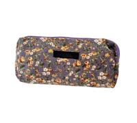 Bolsa de lápiz floral genérica, bolsa de lápiz, bolsa de almacenamiento, organizador de maquillaje, bolsa de maquillaje, bolsa de regalo, bolsa de pluma floral para mujeres, 7,87 x 1,77 x 2,76