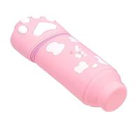 Bolsa de lápiz, gato Paw Storage Box, silicona Pencil Case, Large Capacity Pen Case, Stationery Organizer Bag, School Supplies Storage, Pen Case Organizer, Adorable Pencil Pouch, Cat Paw Pouch, Dura,