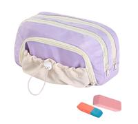 Bolsa de lápiz, lápiz lindo de cordón, bolsa de gran capacidad, 9.06x3.94x5.12 pulgadas, soporte de organizador impermeable para adolescentes suministros de papelería para estudiantes para niñas