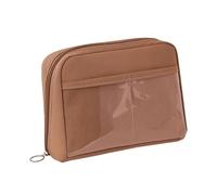 Bolsa de lápiz para niñas, de alta capacidad, multicompartment organizador, Sturdy Zipper Closure, Lightweight Portable Design, 1 pieza, perfecto para suministros escolares, Dark Coffee, Se référer au