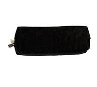 Bolsa de lápiz Retro | Estuche de Pana | Estuche, Estuche de papelería, Bolsa de papelería Retro, Estuche, Estuche Multiusos para bolígrafos, rotuladores, Goma, Negro, riferimento Alla