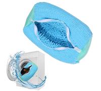 Bolsa de lavado de zapatos, bolsa de lavado de zapatos para lavadora y secadora, bolsa reutilizable para lavar zapatos para diferentes tipos y tamaños de zapatos, 05 azul, 1 unidad, Bolsa reutilizable