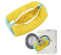 Bolsa de lavado de zapatos, bolsa de zapatos de lavandería para lavadora y secadora, bolsa de limpieza para lavadora, bolsa de limpieza reutilizable para todos los tipos y tamaños de zapatos, 1 pieza