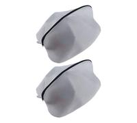 Bolsa de lavado de zapatos de malla de alta resistencia que protege los tenis de la deformación en la lavadora, cierre de cremallera resistente, malla transpirable, bolsa de limpieza de zapatos