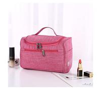 Bolsa de Lavado para Hombres Bolsa de cosméticos Oxford Impermeable Bolsa de Maquillaje de Viaje Bolsa de cosméticos de Belleza Kit de Aseo Necesario (Color: E, Tamaño: 1)