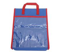 Bolsa de Libros Portátil para Niños Bolsa Transparente para Bolsa de Libros de Lectura en Clase con Asa Costura para Bolsa de Juguete para las Tareas. Bolsa para Libros Tutoriales