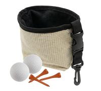Bolsa de limpieza de golf, bolsa de agarre de secado rápido, lavable a máquina, paño portátil para quitar la suciedad para palos de golf, curso de entrenamiento, campo de conducción, accesorio de
