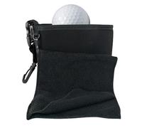 Bolsa de limpieza de palos de golf, trapo multifuncional portátil con clip, limpiador de palos impermeable, para hombres, novio, padre, abuelo, amantes del golf al aire libre