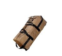 Bolsa De Lona con Ruedas Bolsa de Lona Grande con Ruedas, Bolso Viaje for Acampar, Bolsa, 3 en 1, Convertible, Resistente al Agua, Plegable para Viajes, Trabajo Y Ocio(Brown)