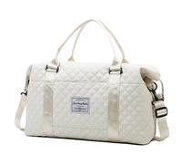 Bolsa de lona de gimnasia - bolsa de viaje para mujeres, bolsa de yoga de gran capacidad | Bolsa de gimnasia con deporte húmedo seco, bolsa de almacenamiento de gimnasio con bolsa y bolsa de aseo húme