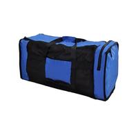 Bolsa de lona de gran capacidad, bolsa de deporte de malla de gran capacidad, bolsa de deporte para gimnasio, equipo de buceo y esnórquel, Blue