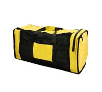 Bolsa de lona de gran capacidad, bolsa de deporte de malla de gran capacidad, bolsa de deporte para gimnasio, equipo de buceo y esnórquel, Amarillo