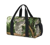 Bolsa de lona deportiva con estampado de koala australiana, para fin de semana, para la noche, para viajes, gimnasio, para niños, niñas, niños, mujeres y hombres