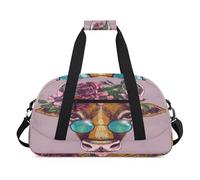 Bolsa de lona deportiva divertida con flores de vaca para mujeres y hombres, vaca de 24 L, bolsa de fin de semana durante la noche, bolsa de viaje para gimnasio, para niños y niñas, color, 24 L,